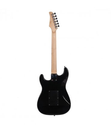 GST Stylish Electric Guitar Kit with Black Pickguard Black