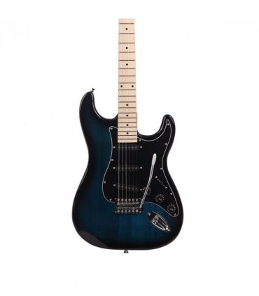 GST Stylish Electric Guitar Kit with Black Pickguard Dark Blue