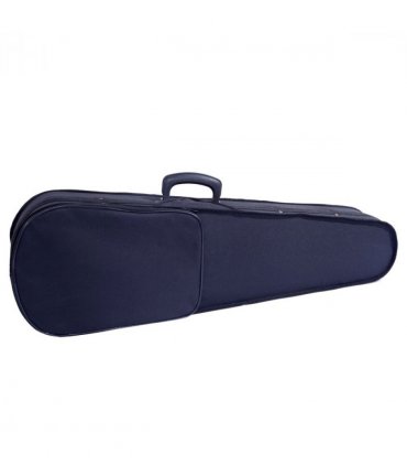 【】GV100 4/4 Acoustic Violin Case Bow Rosin Strings Shoulder Rest  Natural