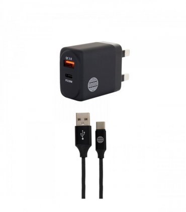 Our Pure Planet (Harry Kane's ECO Brand) - 30W USB-A  USB-C Wall Charger