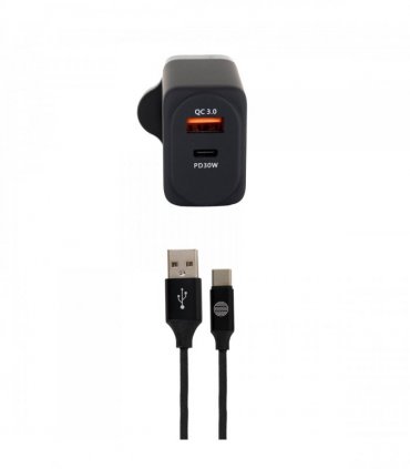 Our Pure Planet (Harry Kane's ECO Brand) - 30W USB-A  USB-C Wall Charger