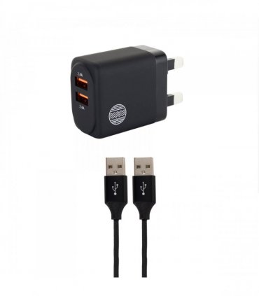 Our Pure Planet (Harry Kane's ECO Brand) - 24W Dual USB-A Wall Charger (UK port)