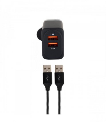 Our Pure Planet (Harry Kane's ECO Brand) - 24W Dual USB-A Wall Charger (UK port)