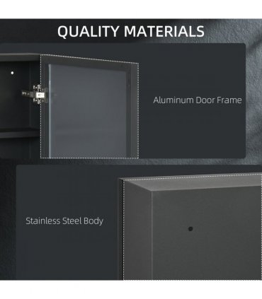 Bathroom Cabinet with Mirror ( Amazon Shipping)（Prohibited by WalMart）