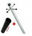 2 Heavy Duty Galvanised Clothes Pole