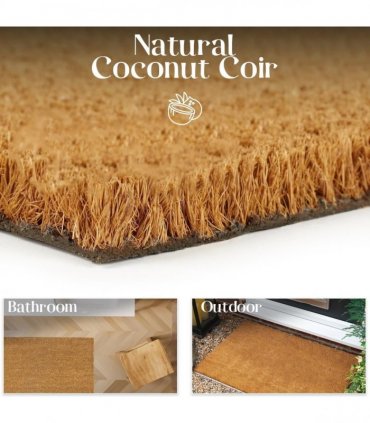 Plain Coir 100cm x 150cm - Brown