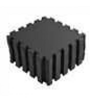 40pc Black Interlocking Foam Mats 30x30