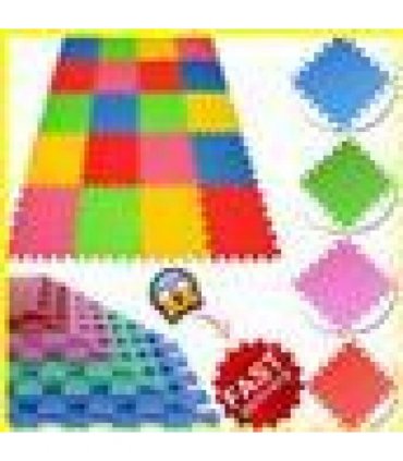 4 PACKS MULTICOLOR EVA INTERLOCKING Mat 30 x 30