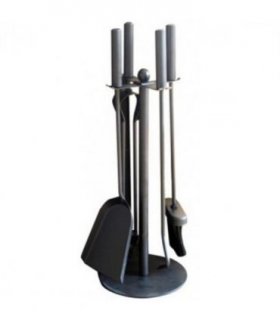 5 Piece Paris Fireplace Set