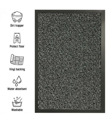 GREY Barrier Mat 80cm x 300cm