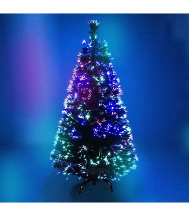6FT (180CM) FIBRE OPTIC GREEN TREE
