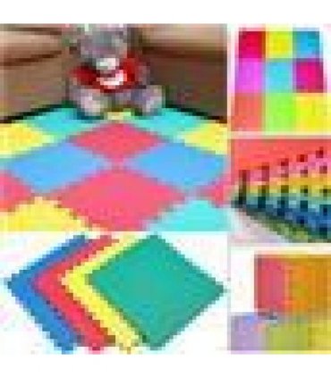 8 PACKS MULTICOLOR EVA INTERLOCKING MAT 30 X 30