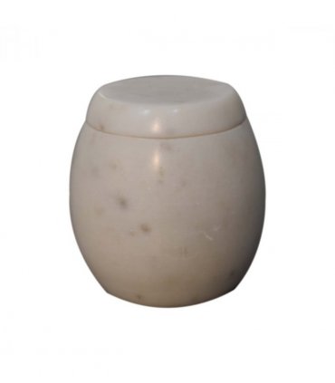 Artisan Furniture Set of 5 White Marble Bathroom Set, White