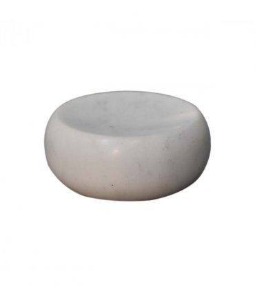 Artisan Furniture Set of 5 White Marble Bathroom Set, White