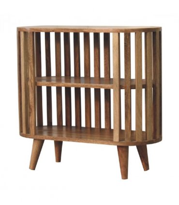 Artisan Furniture Solid Wood Ariella Cabinet, 2 Shelves, Brown