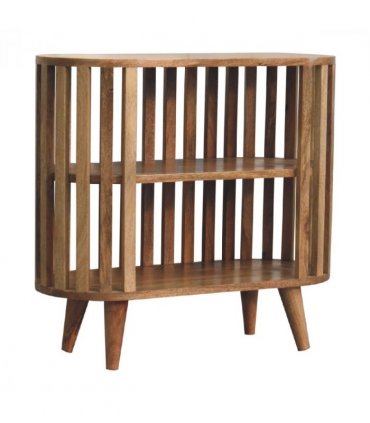 Artisan Furniture Solid Wood Ariella Cabinet, 2 Shelves, Brown