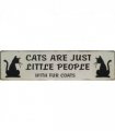 Artisan Furniture Cats Are Just Little People Plaque, Home Decor