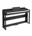 GDP-205S01 88 Keys Home Digital Piano Full Weighted Action Flip Type Keyboards with Furniture Stand, Power Adapter, Triple Pedals, Headphone，for All Experience Levels Black