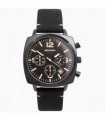 Sekonda Men's Airborne  Chronograph Watch Black Case & Leather Strap with Black Dial 1991