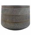 29cm x 43cm Large Maral Planter with Etching Composite Plant Pot