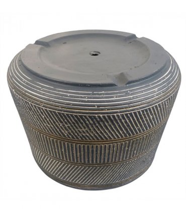 29cm x 43cm Large Maral Planter with Etching Composite Plant Pot