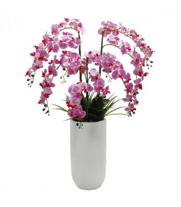 150cm Artificial Pink Orchid Potted Display Artificial