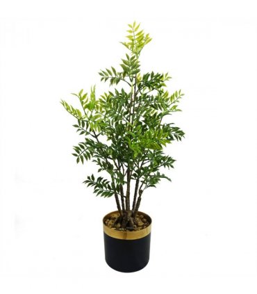 60cm Artificial Nandina Bonsai Ficus Tree