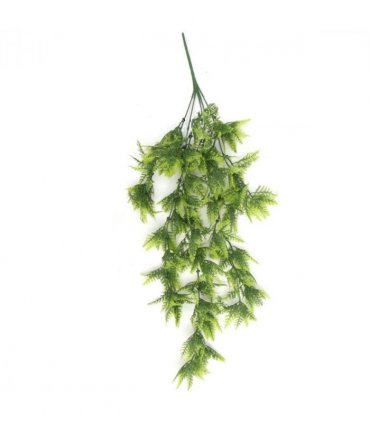 Pack of 6 x Hanging UV and Fire Resistant Artificial Boston Fern Plant 75cm