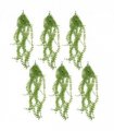 Pack of 6 x Hanging UV and Fire Resistant Artificial Plant Pearl String 92cm