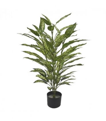 80cm Fire Retardant Aglaonema Bush with 72 Leaves