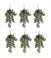 Pack of 6 x Hanging UV and Fire Resistant Artificial Pothos Plant 71cm