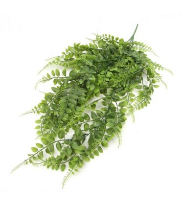 Pack of 6 x Hanging UV and Fire Resistant Artificial Green Pothos Plant 85cm
