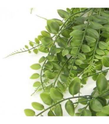 Pack of 6 x Hanging UV and Fire Resistant Artificial Green Pothos Plant 85cm
