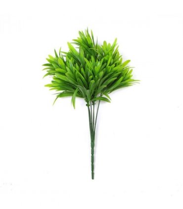 Pack of 6 x 30cm Fire Resistant Foliage Mini Leaf Stem
