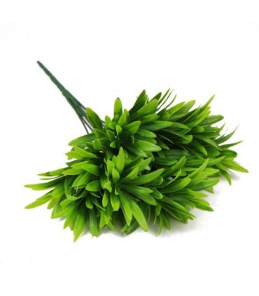 Pack of 6 x 30cm Fire Resistant Foliage Mini Leaf Stem