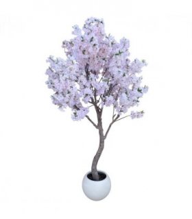260cm XXL Artificial Cherry Blossom Tree with Decorative Planter