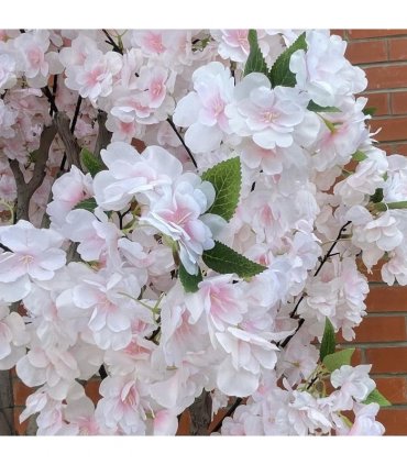 260cm XXL Artificial Cherry Blossom Tree with Decorative Planter