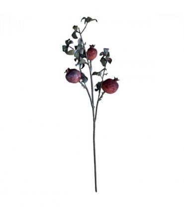 Pack of 6 x 75cm Artificial Pomegranate Stem Artificial