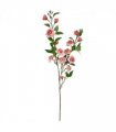 Pack of 6 x 90cm Artificial Pink Rose Stem