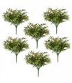 Pack of 6 x 40cm Fire Retardant Artificial Palm Tree Stem