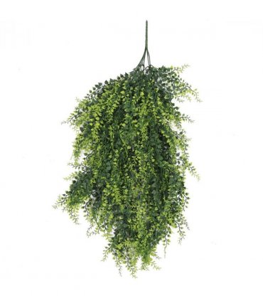 Pack of 6 x Hanging UV and Fire Resistant Artificial Foliage Plant 85cm
