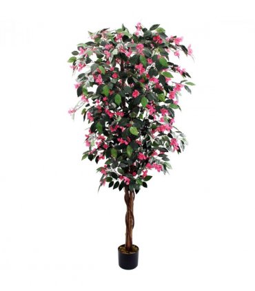 180cm Giant Artificial Pink Flowering Bougainvillea Tree