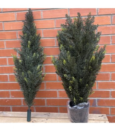 120cm Artificial Natural Look Cedar Tree