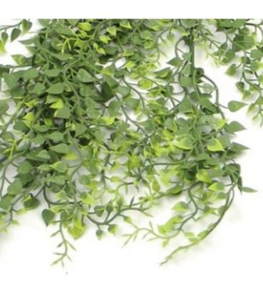Pack of 6 x Hanging UV and Fire Resistant Artificial Trailing Button Fern Plant 82cm