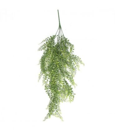 Pack of 6 x Hanging UV and Fire Resistant Artificial Trailing Button Fern Plant 82cm