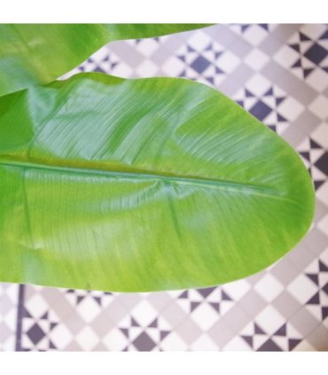 180cm Artificial Banana Tree Tropical Plant Gold Metal Planter