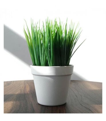 Pack of 6 x 22cm Artificial Grass Plant