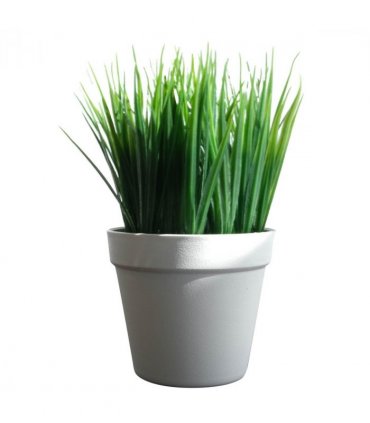 Pack of 6 x 22cm Artificial Grass Plant