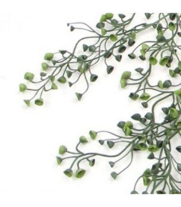 Pack of 6 x Hanging UV and Fire Resistant Artificial String Pearl Plant 75cm