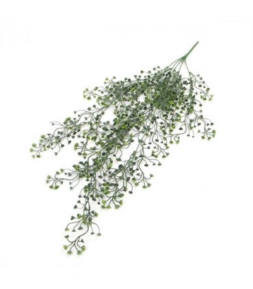 Pack of 6 x Hanging UV and Fire Resistant Artificial String Pearl Plant 75cm
